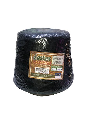 BARBANTE IASTEX N.06 PRETO 1040M