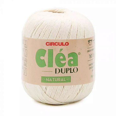 LINHA CLEA DUPLO COR 20 NATURAL 508M