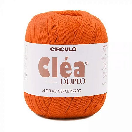 LINHA CLEA DUPLO COR 4445 TANGERINA 508M