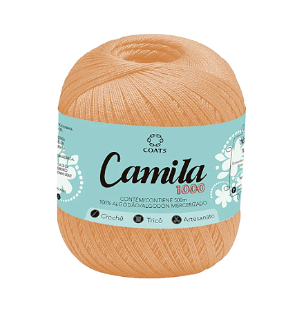 LINHA CAMILA FINA COR 302 1000M