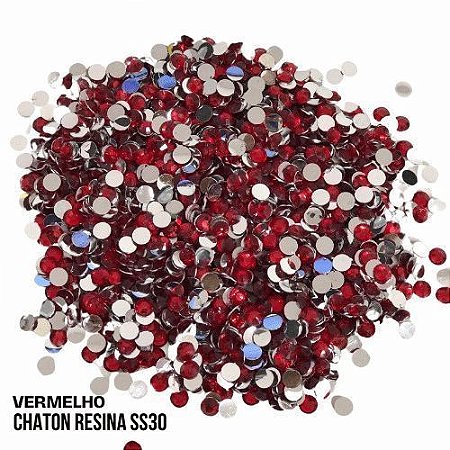 CHATON RESINA SS30 HBFM 2409 VERMELHO 350GR