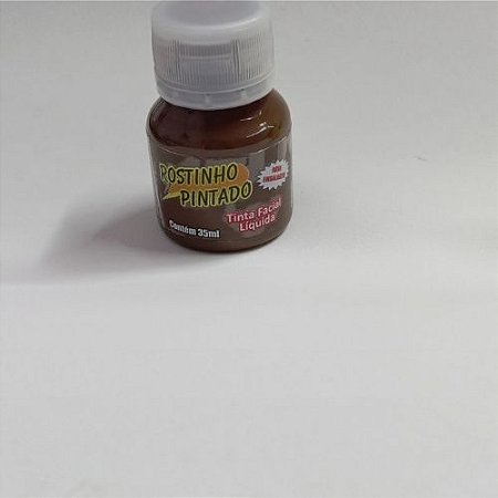 TINTA PARA ROSTO MARROM 35ML