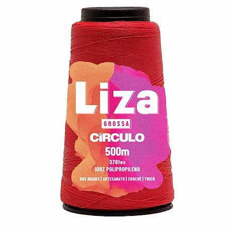 LINHA LIZA GROSSA COR 6185 500M