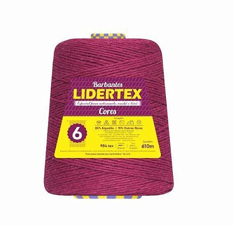 BARBANTE LIDERTEX 610M N.06 COR 31090