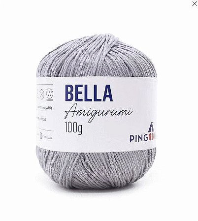 LINHA BELLA AMIGURUMI COR 1819 STEAL 100GR