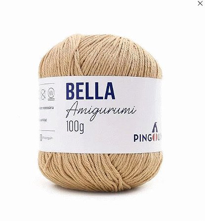 LINHA BELLA AMIGURUMI COR 0702 PALHA 100GR