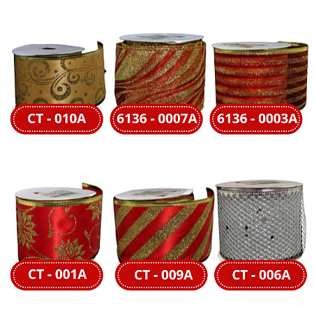 FITA DECORATIVA NATALINA BUFALO
