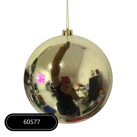 BOLA NATALINA METALIZADA 30 CM