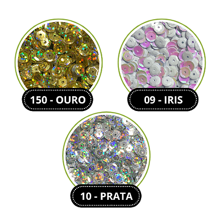 LANTEJOULA HOLOGRAFICA Nº06 C/ 100G