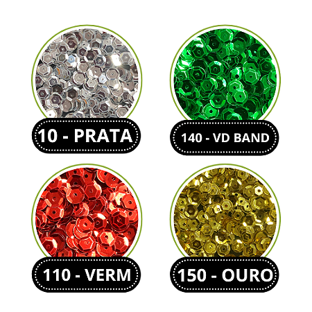 LANTEJOULA Nº12 METAL C/ 100G