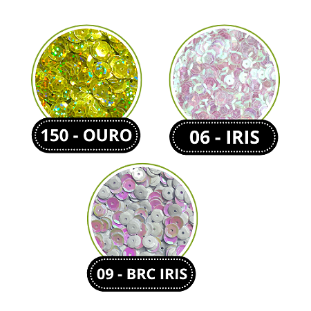 LANTEJOULA Nº14 HOLOGRAFICA C/ 100G LANTECOR