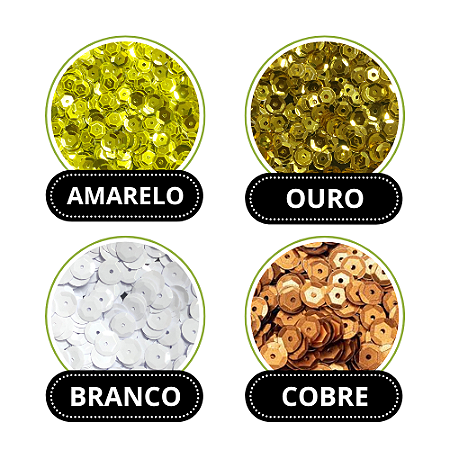 LANTEJOULA Nº10 METAL C/1000 UND