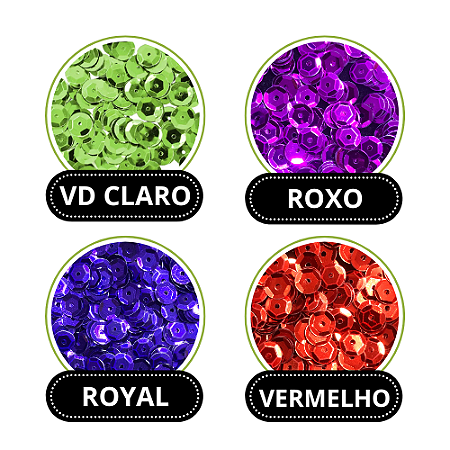 LANTEJOULA Nº12 METALIZADA C/1000 UND