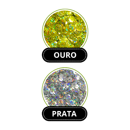 LANTEJOULA Nº14 HOLOGRÁFICA C/1000 UND