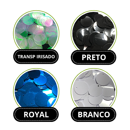 PAETÊ Nº06 METALIZADO C/1000 UND