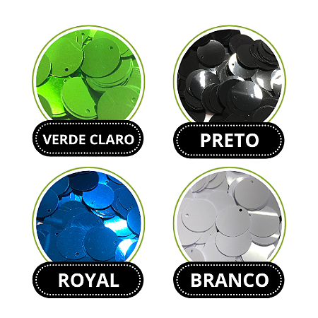 PAETÊ Nº25 METALIZADO C/1000 UND