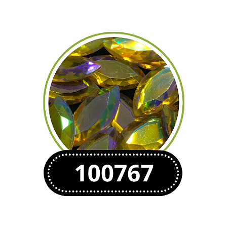 CHATON NAVETE 20X40 MM C/100 UND