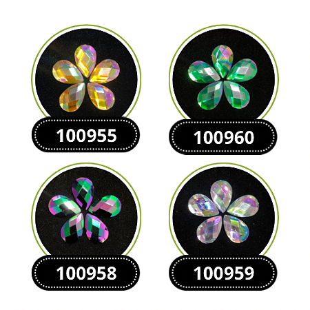 CHATON GOTA 20X30 MM