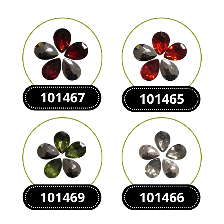 CHATON GOTA BOLEADA TAM 18X25 MM