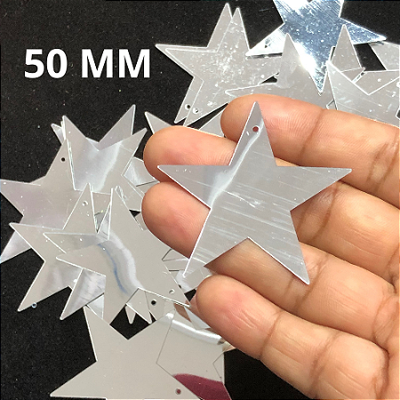 PAETE ESTRELA 50 MM PAE 17-1 C/ 1 FURO