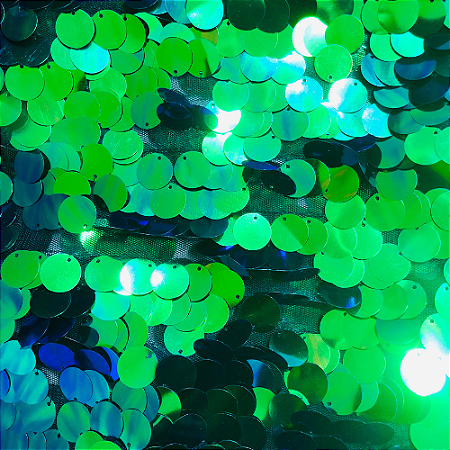 TECIDO PAETÊ RENDONDO C/ 1 METRO