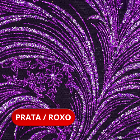 TECIDO TULE PEDRARIA COM FOLHAGEM E FLORES