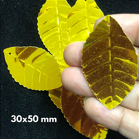 PINGENTE FOLHA C/ FURO 30X50 MM PVC 25 GR REF 033570