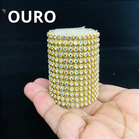 MANTA DE STRASS BOREAL C/ 5 CM