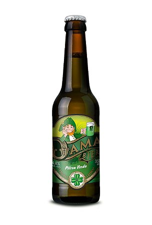 Dama Pilsen 355ml - Verde St. Patrick