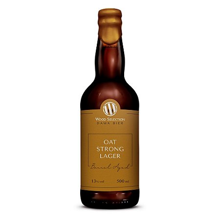 Cerveja Dama OAT Strong Lager - 500ml