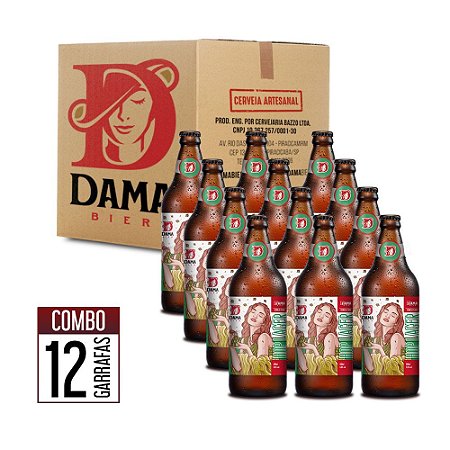 Dama Hop Lager 600ml - 12 Unidades