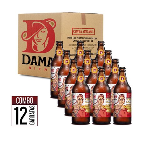 Dama Pilsen 600ml - 12 Unidades