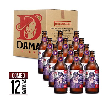 Dama Stout 600ml - 12 Unidades