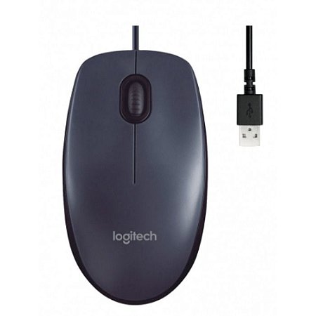 MOUSE LOGITECH M90 USB 910-004053 - PRETO