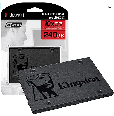 HD SSD 240GB KINGSTON A400 SATA III 2.5" SA400S37