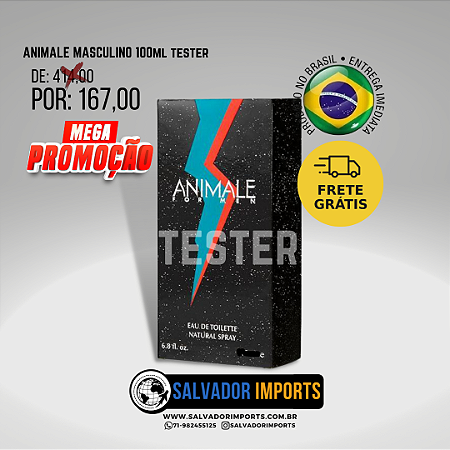 ANIMALE MASCULINO 100ml TESTER