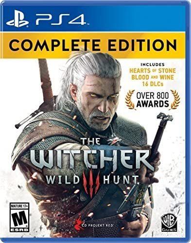 JOGO PS4 THE WITCHER 3 WILD HUNT COMPLETE EDITION