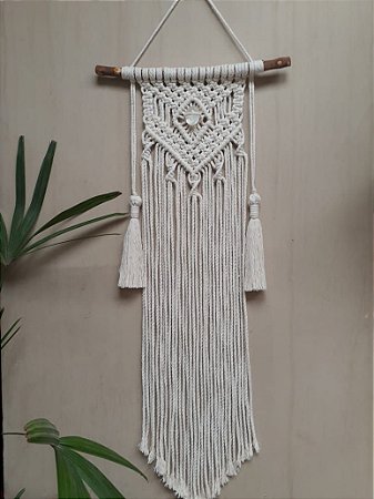 Painel em Macrame Zen