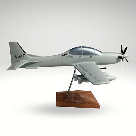 MAQUETE - SUPER TUCANO ALX (38 cm) - [PRODUTO SOB ENCOMENDA EM ATÉ 30 DIAS]