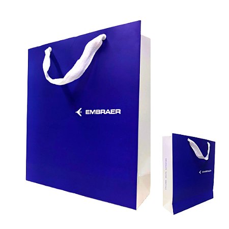 Sacola de Papel Pequena - Embraer