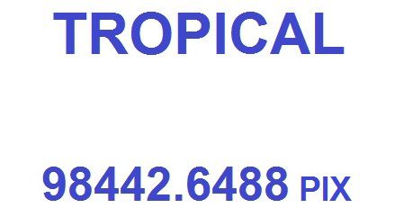 TROPICAL - Etiqueta MX 5500