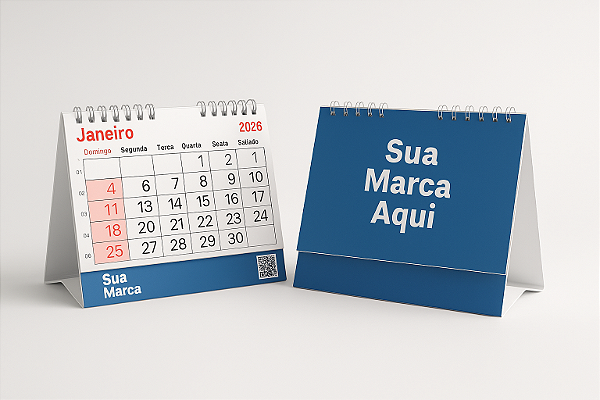 Calendário de mesa personalizados _ Modelo 02