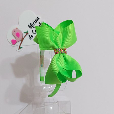 Tiara Néon Verde