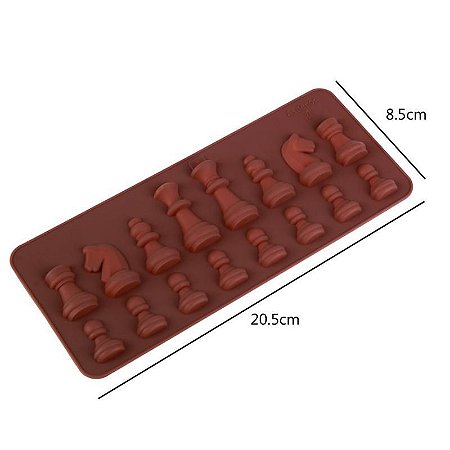 Molde Silicone Jogo Dama Xadrez Peças Tabuleiro Resina - BrSeller - Moldes  de silicone e outros produtos importados.