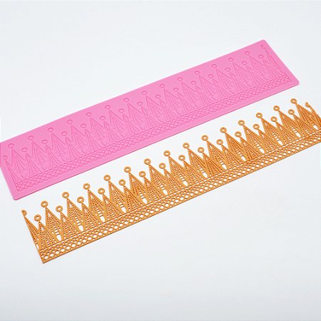 Tapete de Silicone para Bolo Renda de Açucar Molde R56