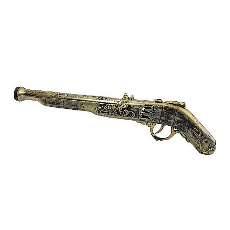 Pistola Garrucha Pirata c/Som Halloween - 40cm