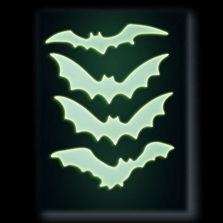 Mini Morcegos Neon - 4 un