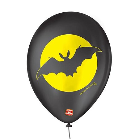 Balão Morcego 9 polegadas - 25 un