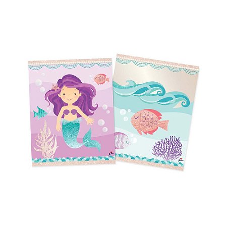 Mini Cartazes Sereia