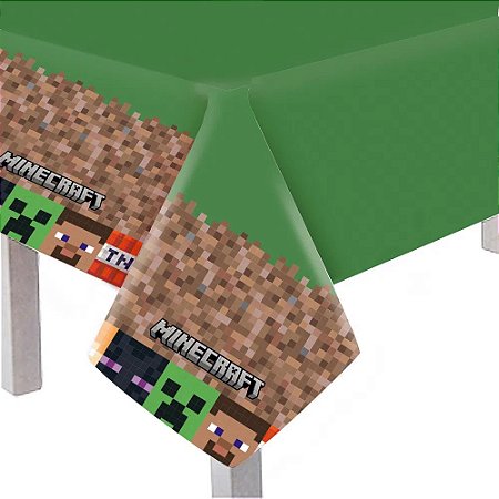 Decoração de Mesa Minecraft - 4 un - Alegra Festa - Artigos para Festas